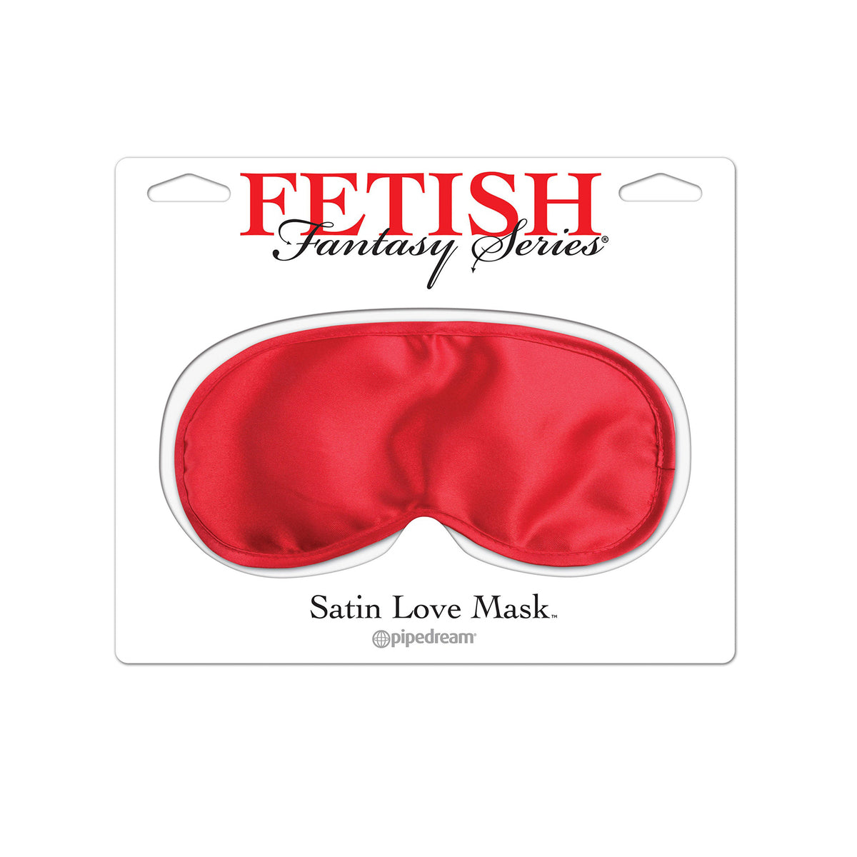 Masque d'amour en satin Fetish Fantasy - Rouge