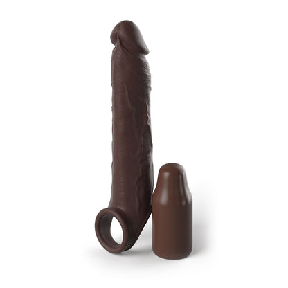 7" Extension with Strap - Brown