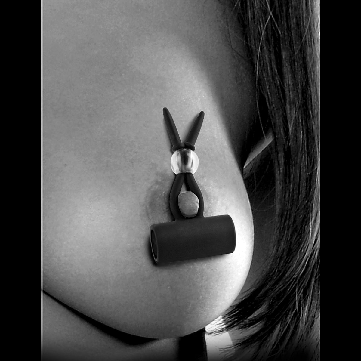 Lassos à tétons vibrants en silicone Fetish Fantasy