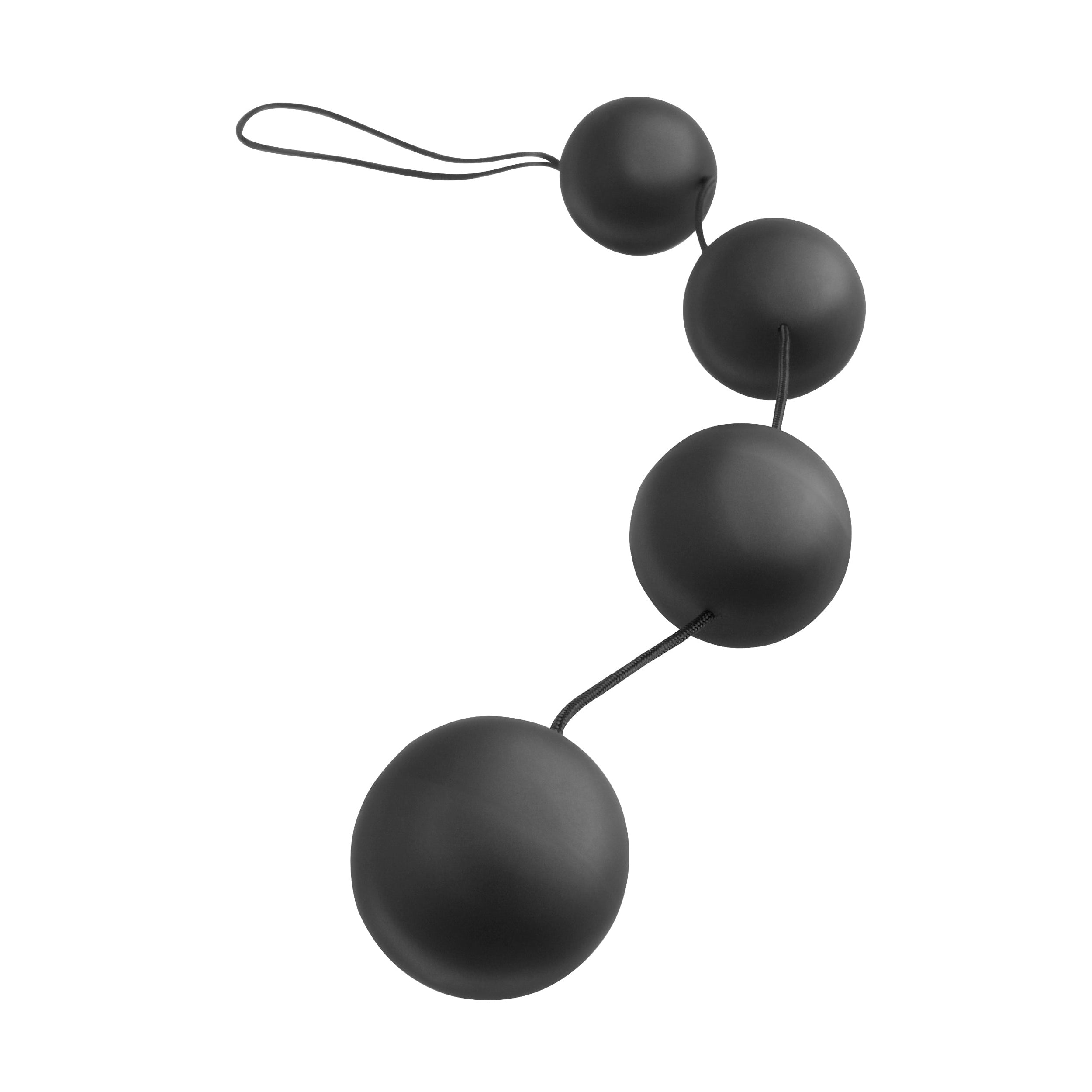 Anal Fantasy Collection Deluxe Vibro Balls - Black-T&F 3YRS Anniversary Sale - Thorn & Feather