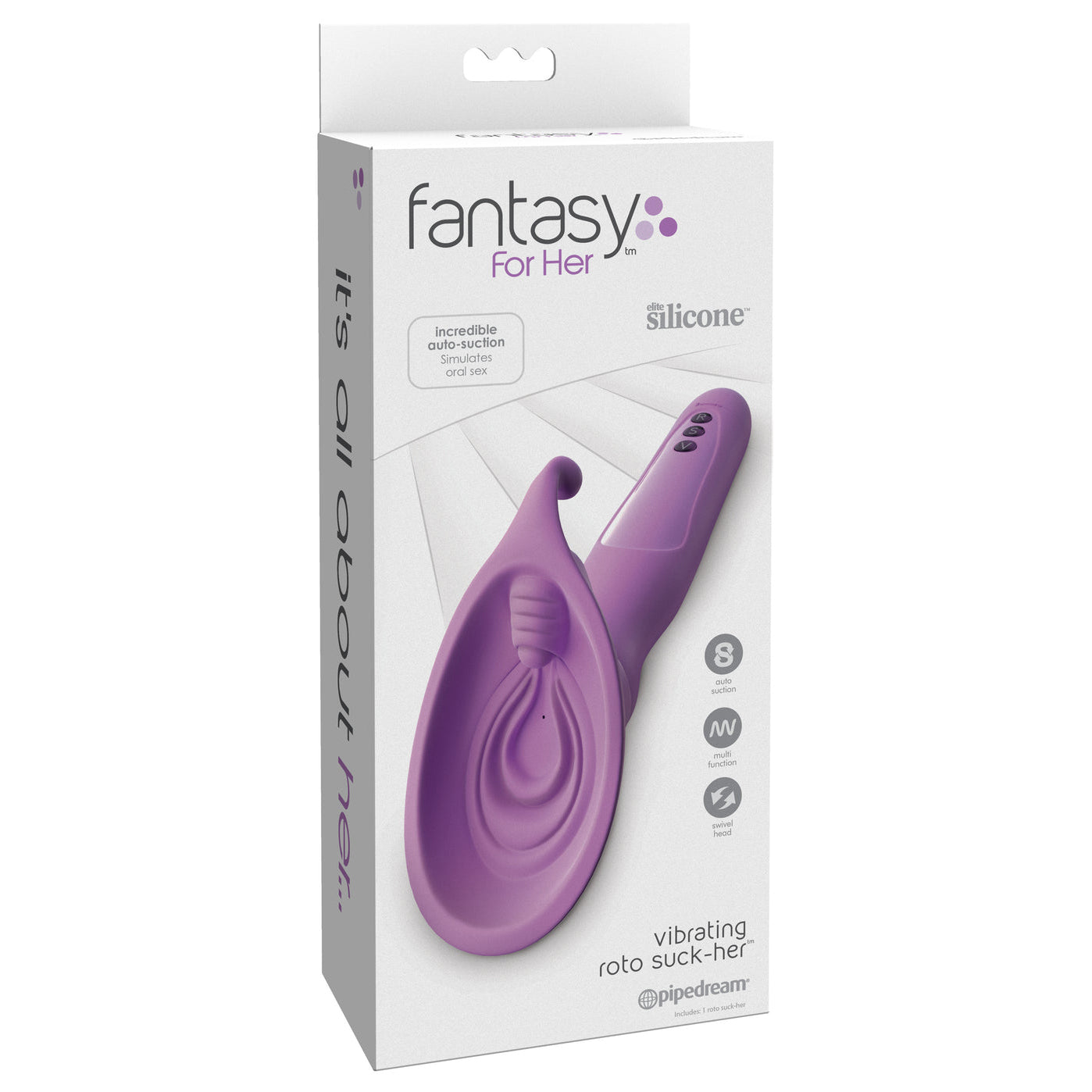 Fantasy For Her - Vibromasseur double extrémité pour son plaisir ultime 