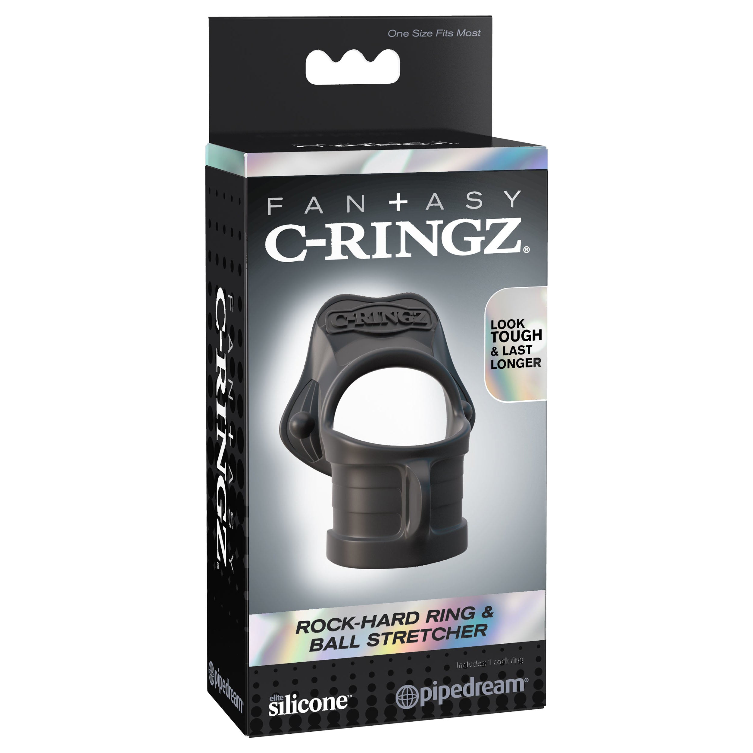 Fantasy C-Ringz - Anneau dur comme la roche & écarteur de testicules