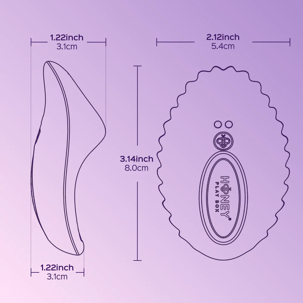 Honey Play Box - Pearl 2 App-Enabled Magnetic Panty Vibe