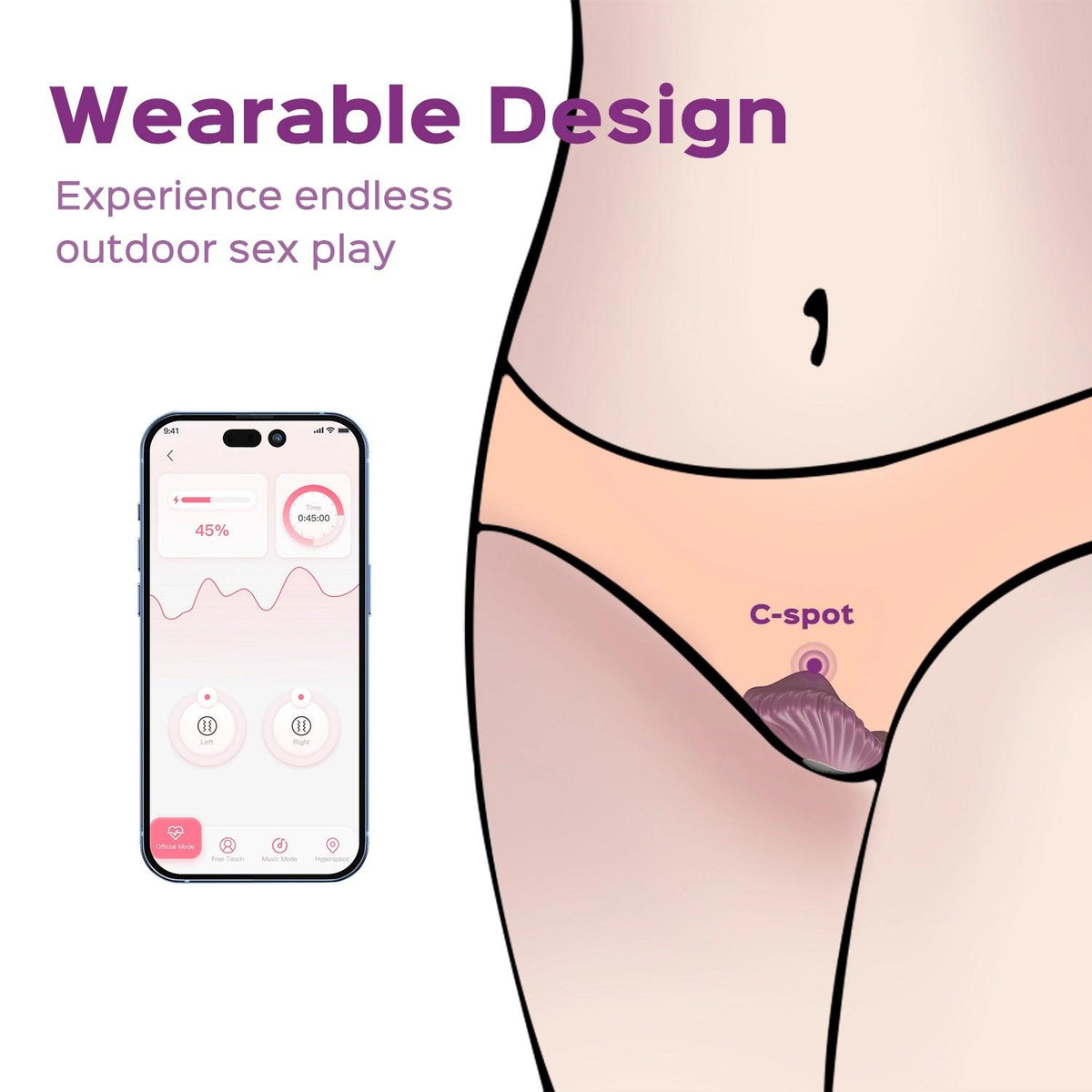 Pearl 2 App-Enabled Magnetic Panty Vibe