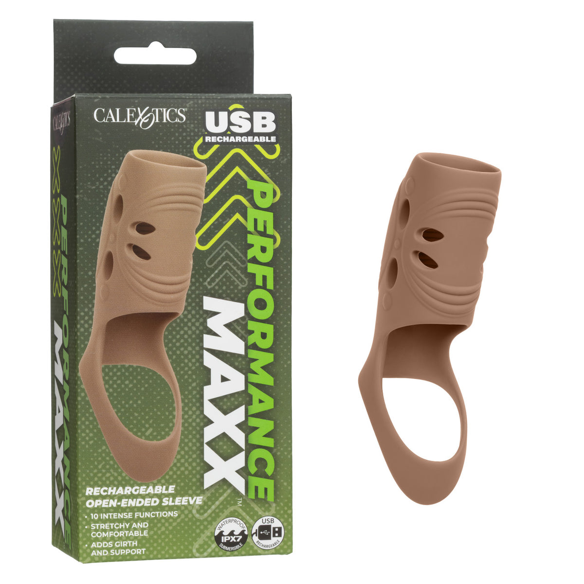 Performance Maxx Rechargeable Sleeve - Brown
