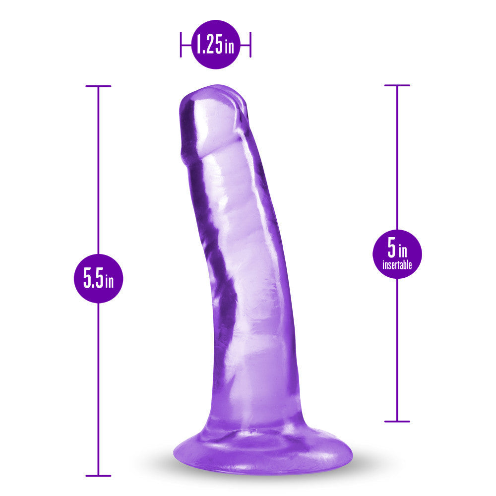 Hard n' Happy 5.5 Inch G-Spot Dildo - Purple