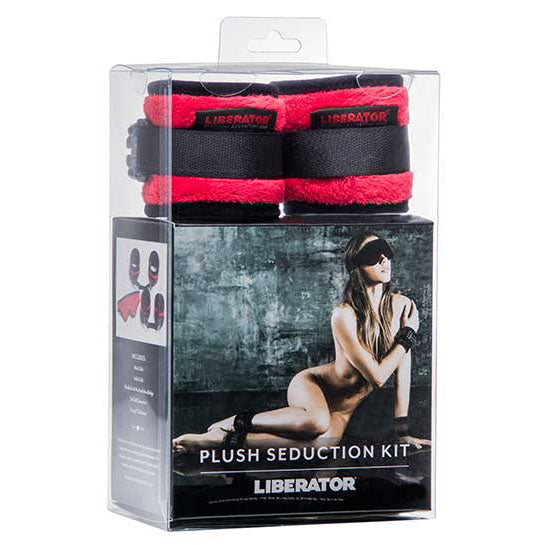 Liberator Plush Seduction Cuff Kit - Thorn & Feather Sex Toy Canada