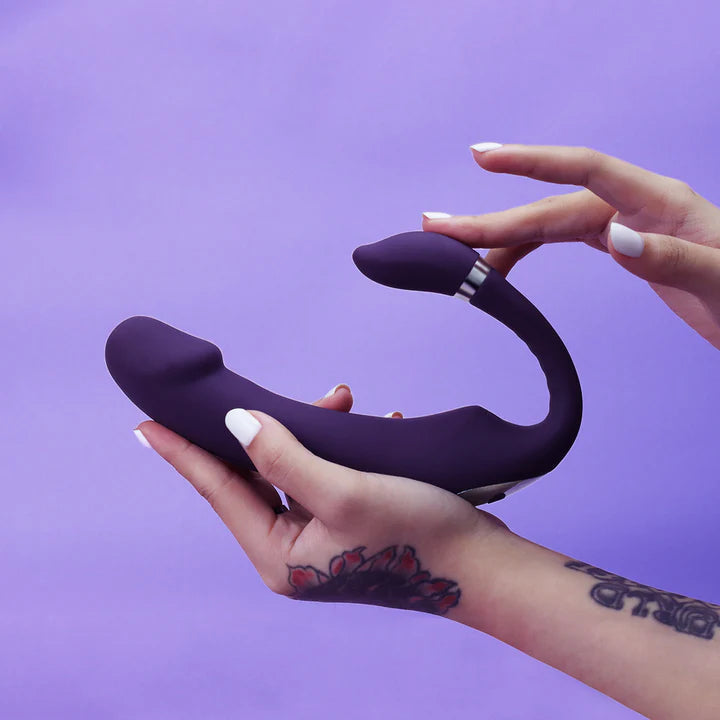Tracy's Dog Double-E Vibrator G Spot Toy - Thorn & Feather