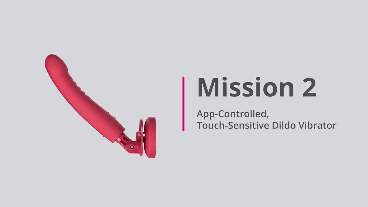 Lovense Mission 2 Remote Vibrating Dildo