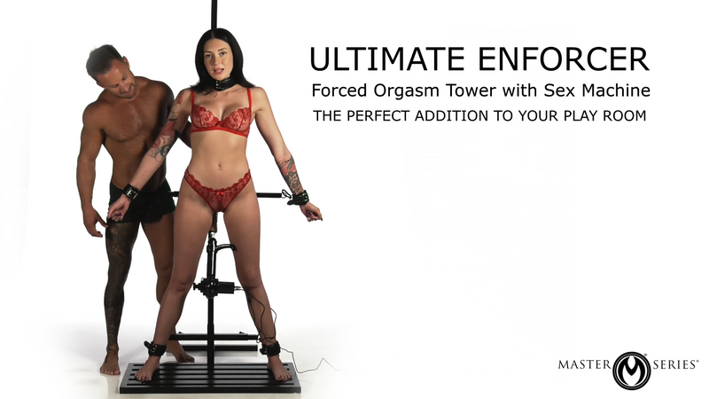 Ultimate Enforcer Forced Orgasm Tower with Sex Machine