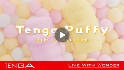 Tenga Puffy Soft Stroker - Strawberry Pink