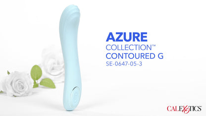 Azure Collection Contoured G Vibrator