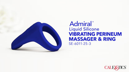 Liquid Silicone Vibrating Perineum Massager & Ring