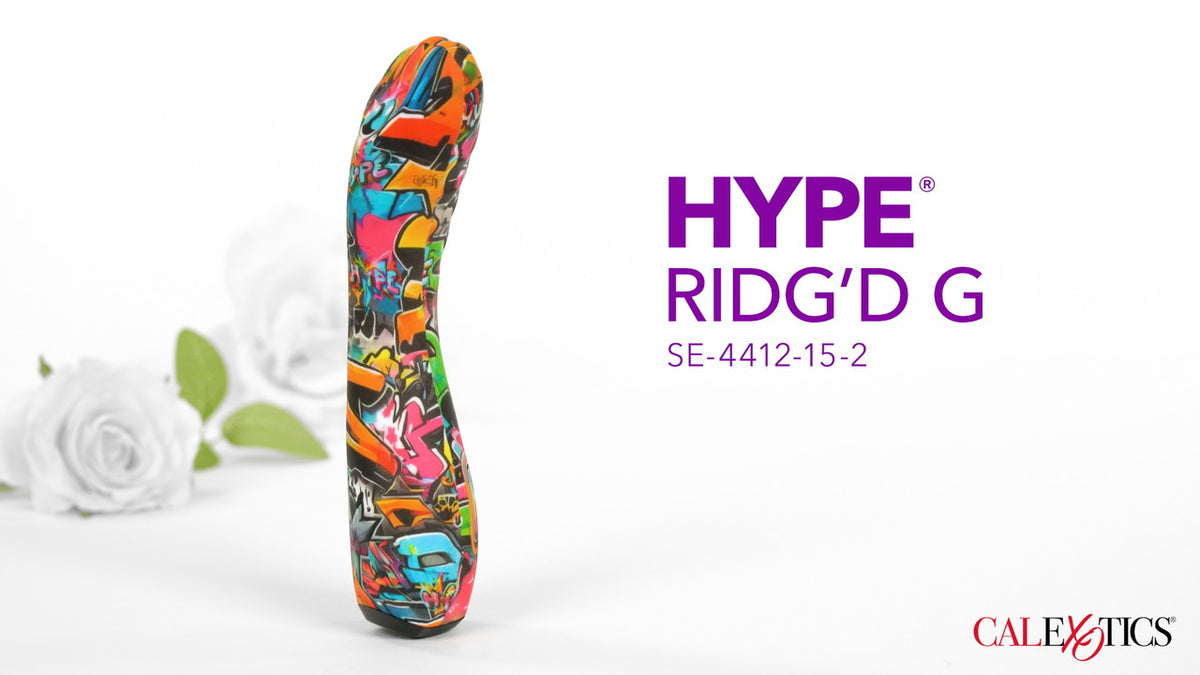 Hype Ridg'd G-Spot Curved Vibrator