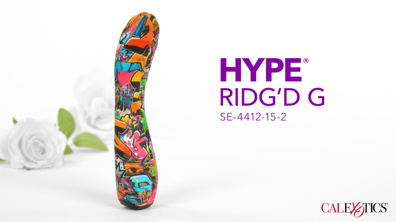 Hype Ridg'd G-Spot Curved Vibrator