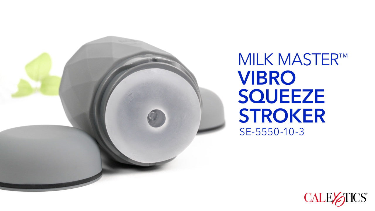 Milk Master Vibro Squeeze Stroker