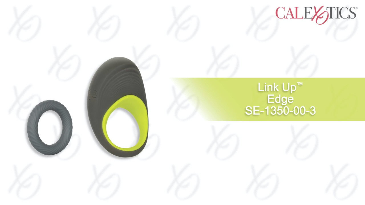 Link Up Edge Vibrating Cock Ring Set