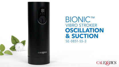 Bionic Vibro Stroker with Oscillation and Suction