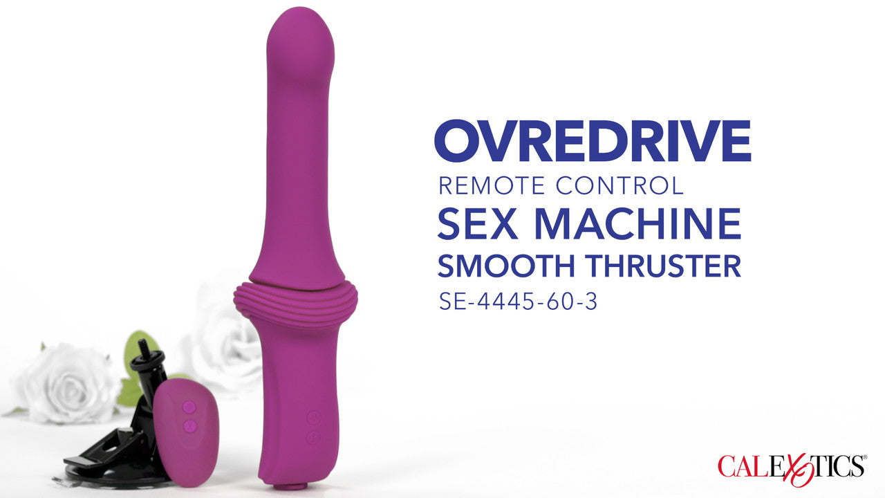 Overdrive Remote Control Sex Machine Smooth Thruster