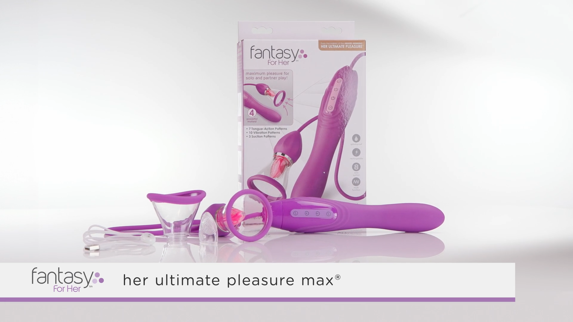 Fantasy For Her Ultimate Pleasure Max Tongue Vibrator