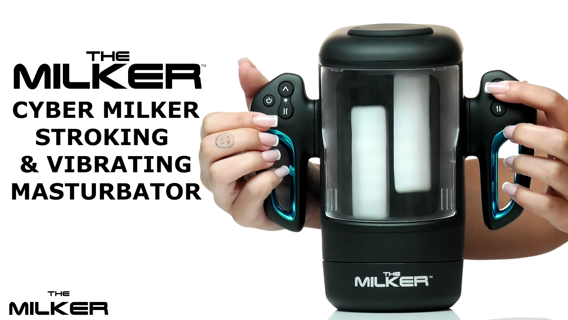 Cyber Milker Stroking & Vibrating Masturbator