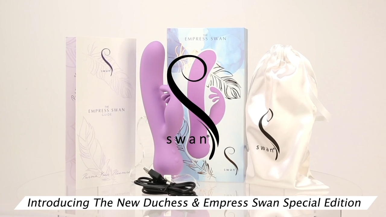The Swan Duchess & Empress Rechargeable Dual Vibrator