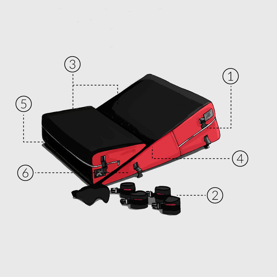 Rampe compensée Liberator Black Label Combo - Similicuir de qualité supérieure 