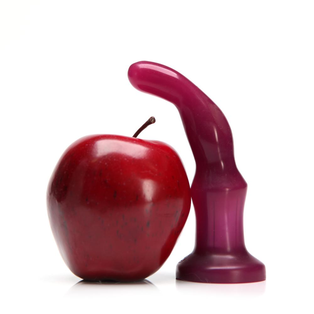 Tantus Protouch Silicone Vibrating Dildo - Currant