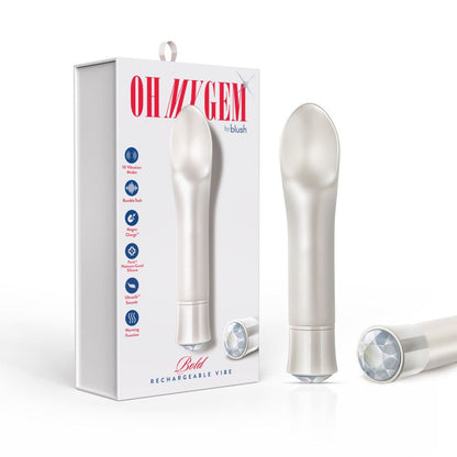 Oh My Gem Bold Rechargeable Vibe - Diamond