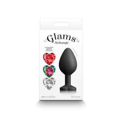Glams Xchange Plug - Heart, Medium