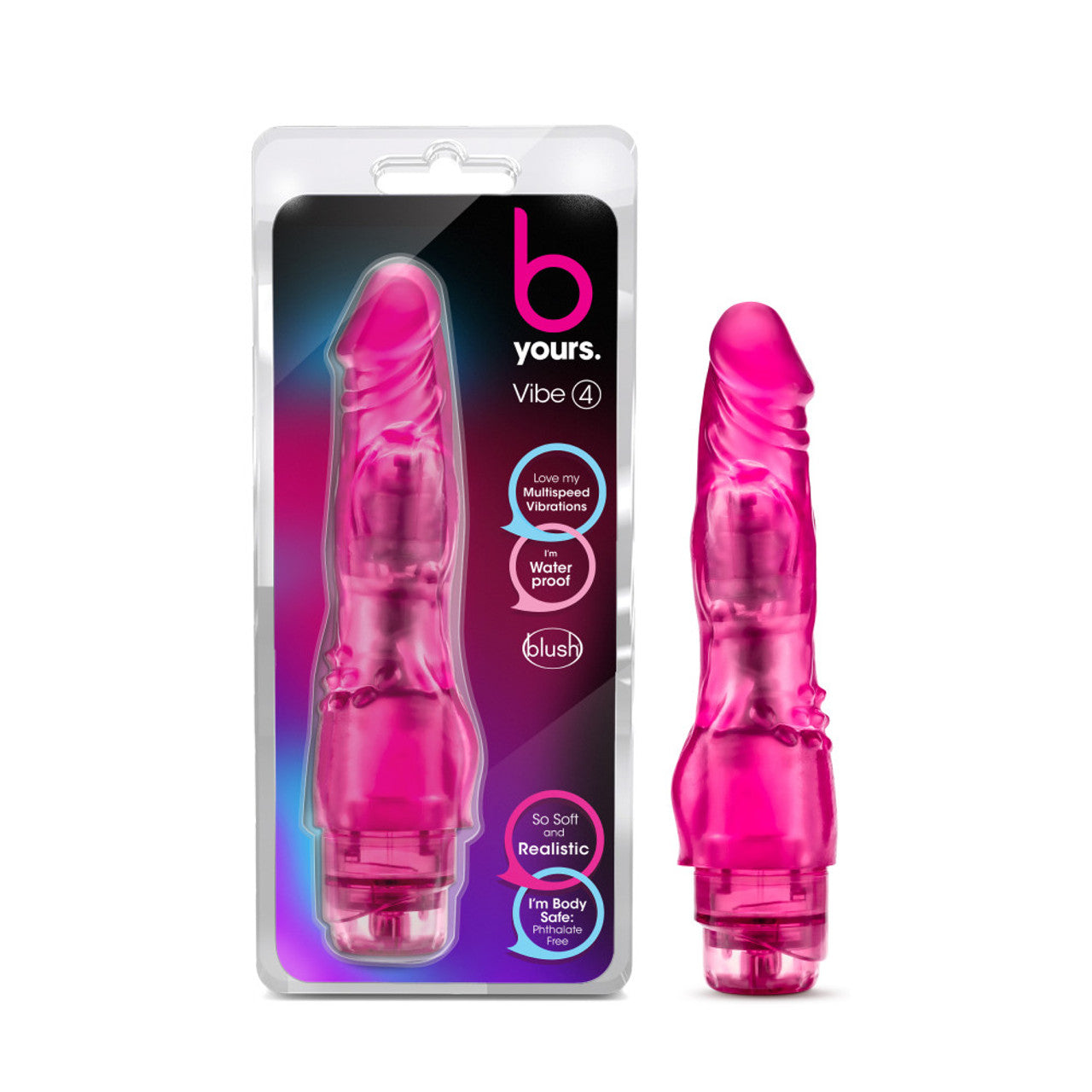 B Yours Multispeed Vibe #4 - Pink