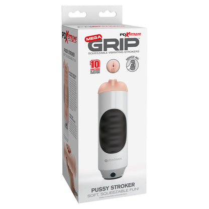 Mega Grip Vibrating Stroker Pussy - Thorn & Feather
