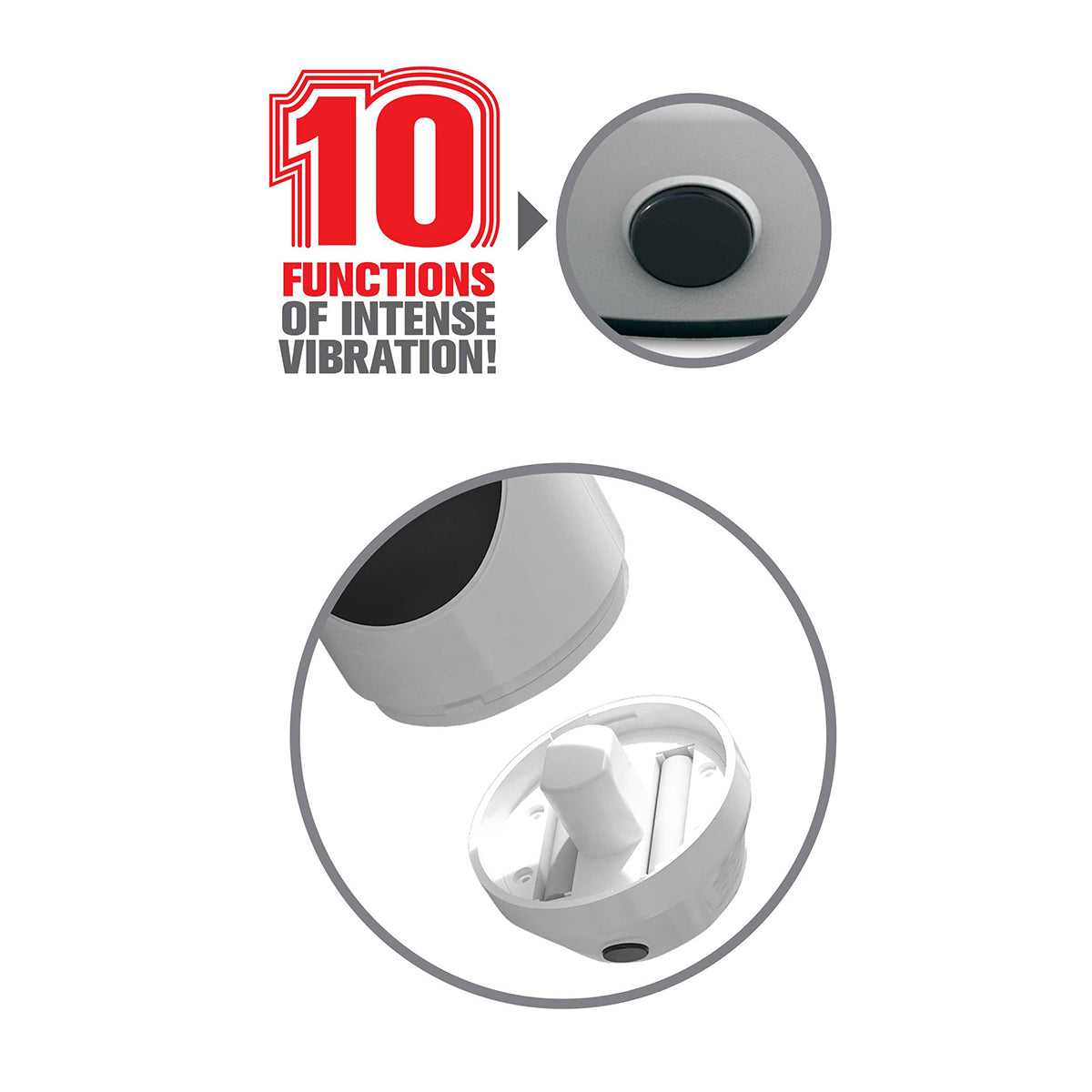 Mega Grip Vibrating Stroker Pussy - Thorn & Feather