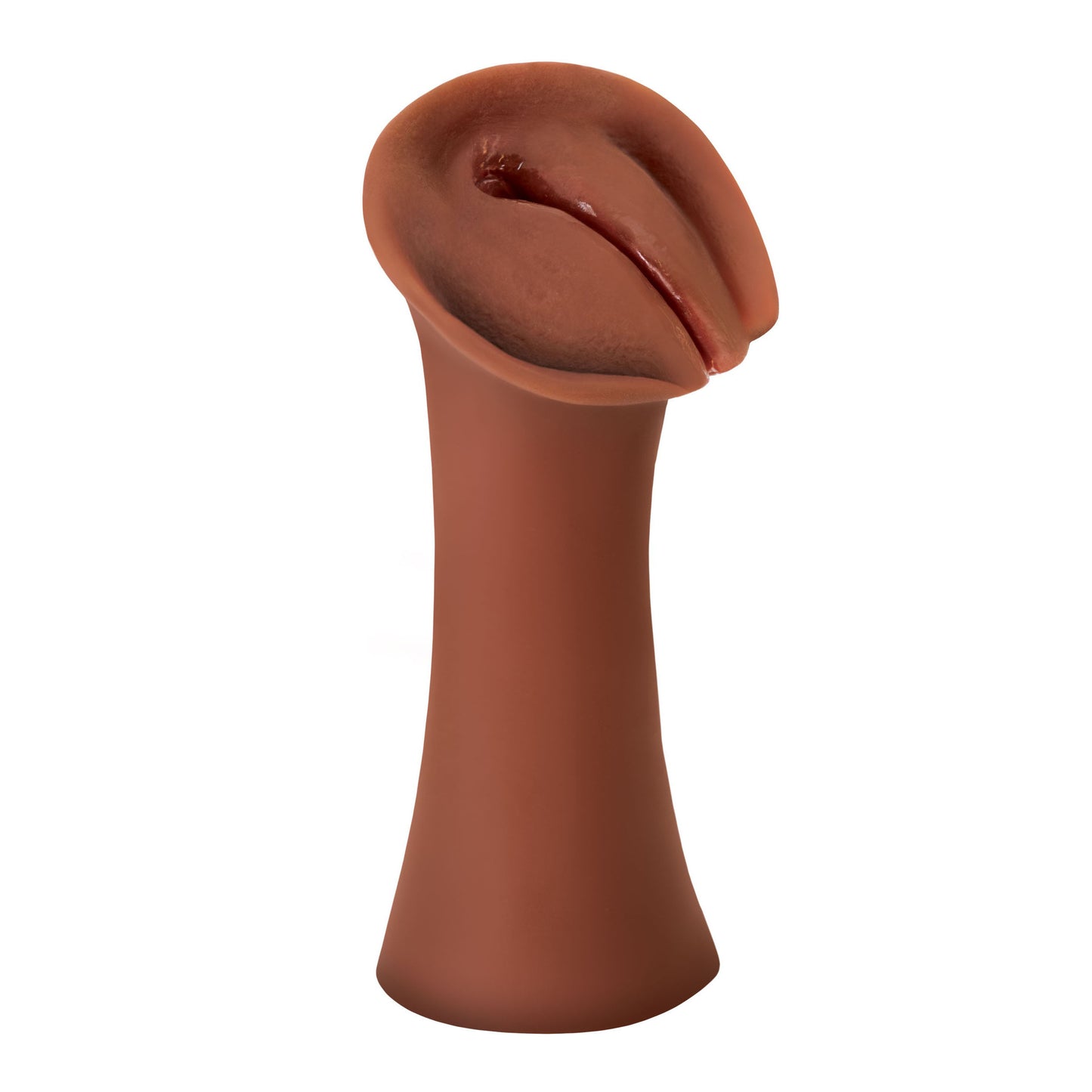 PDX Extreme Wet Pussies Slippery Slit Stroker - Brown