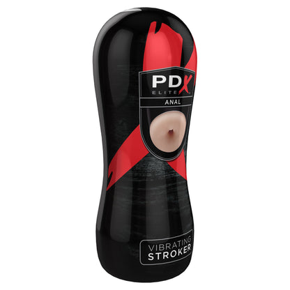 PDX Elite Vibrating Anal Stroker - Light