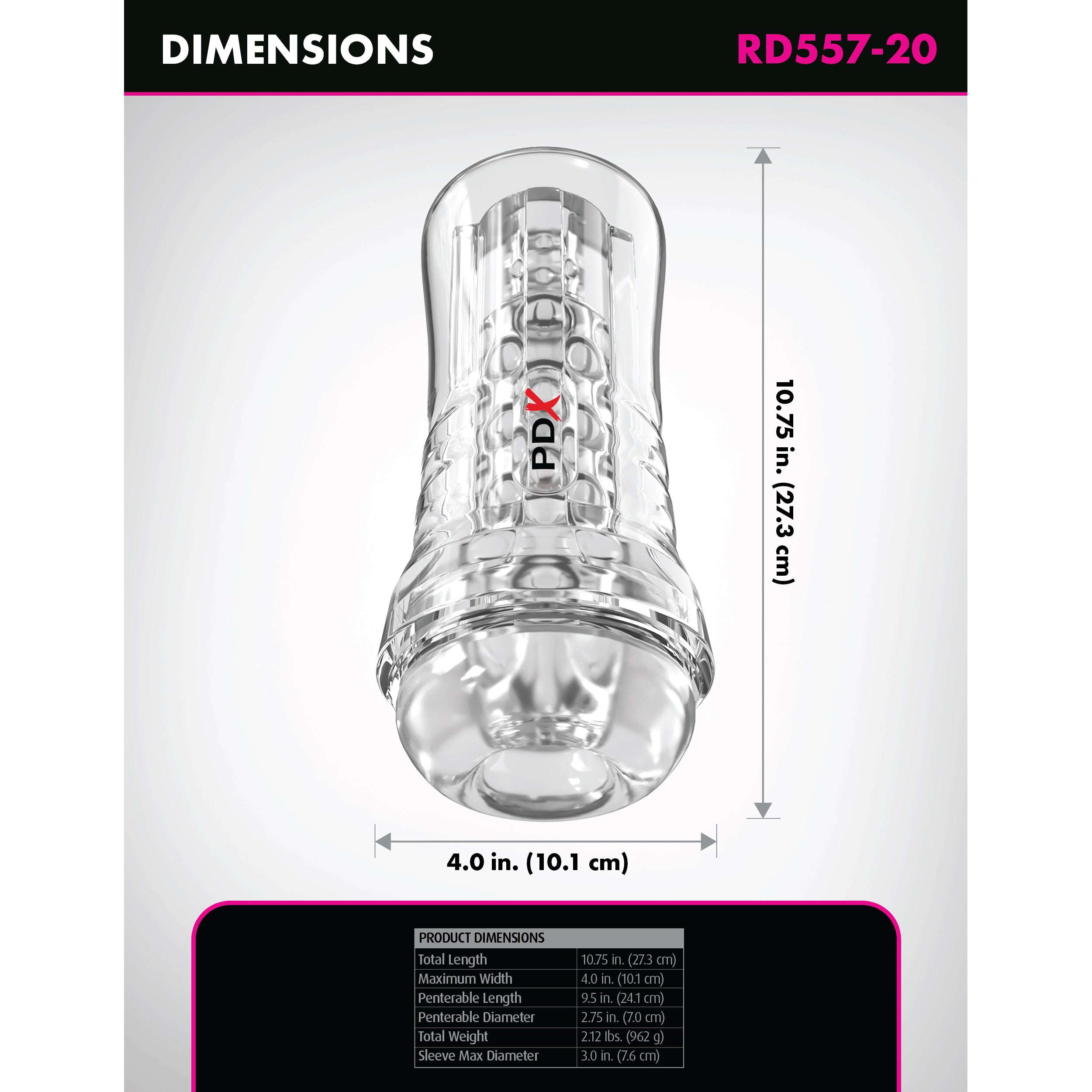 ViewTube See-Thru EZ-Grip Stroker