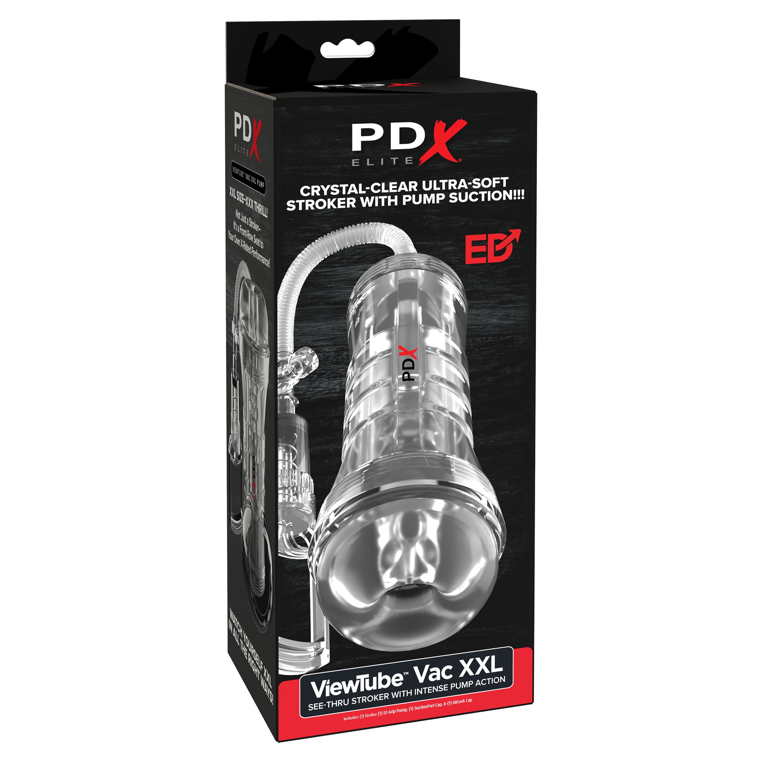ViewTube Vac XXL Pump See-Thru EZ-Grip Pump Stroker