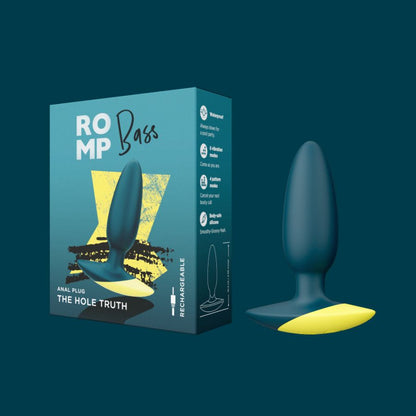 ROMP Bass Vibrating Anal Plug - Thorn & Feather