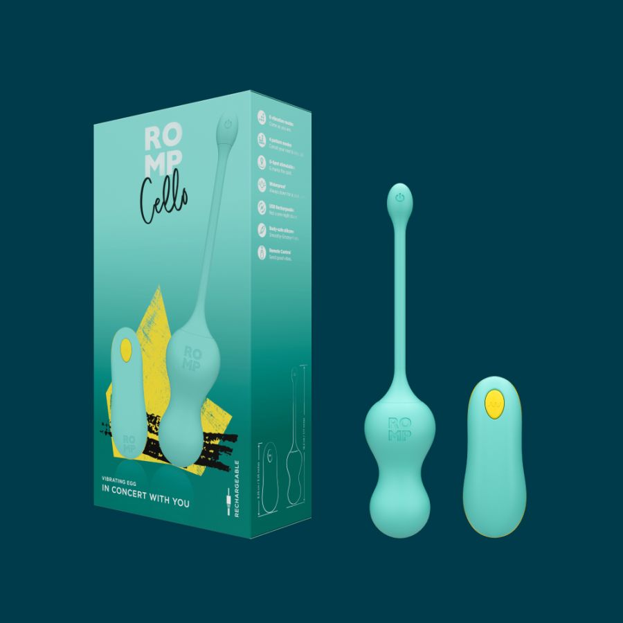 ROMP Cello G-Spot Vibrator - Thorn & Feather