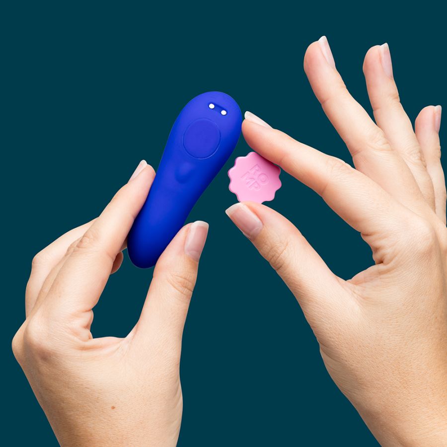 Vibromasseur clitoridien ROMP Wave - Vert