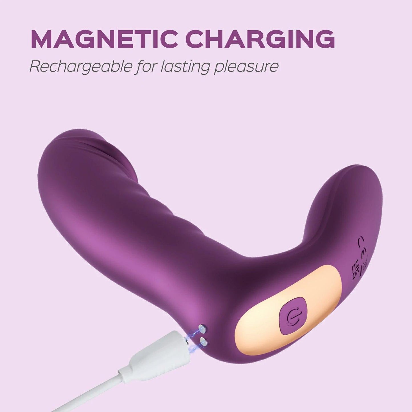 Vibromasseur point G à tête rotative Joi et lécheur de clitoris 