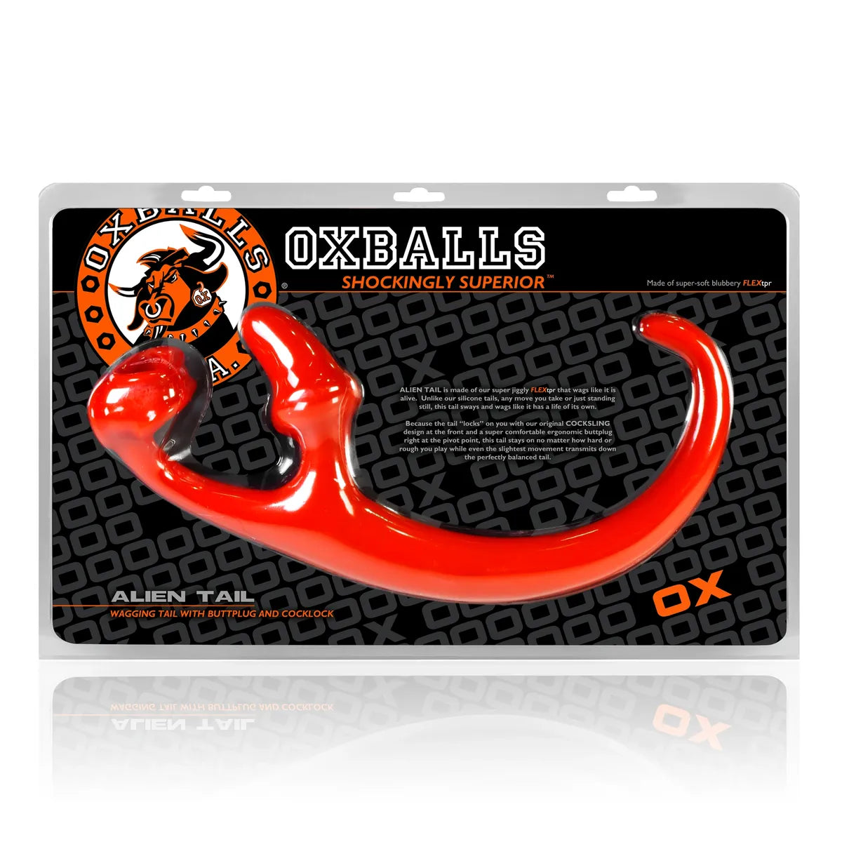 Oxballs Alien Tail Butt Plug & Sling