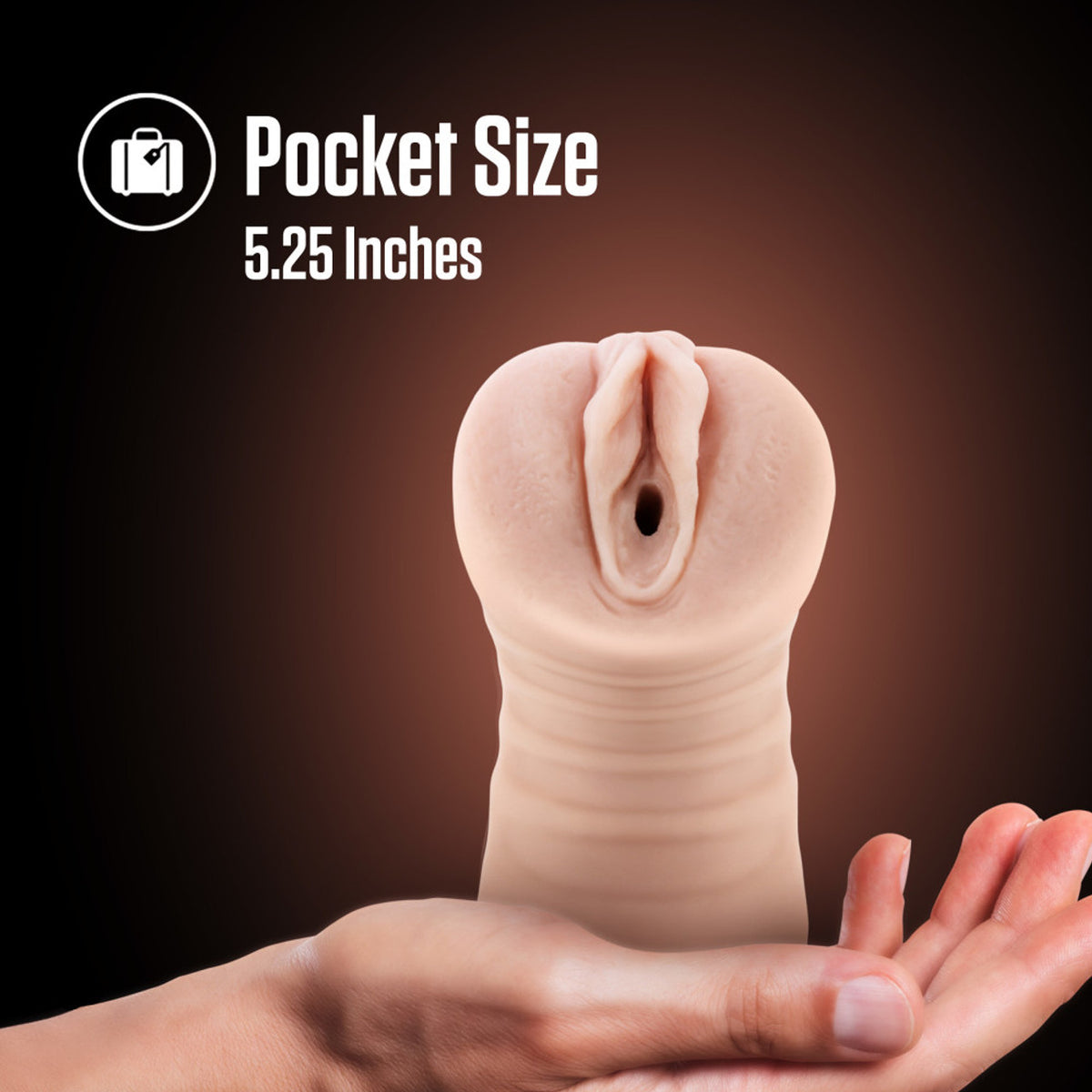 Masturbateur vibrant Blush EnLust Ayumi - Beige