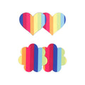NS Pretty Pasties Heart & Flower - 2 Pair