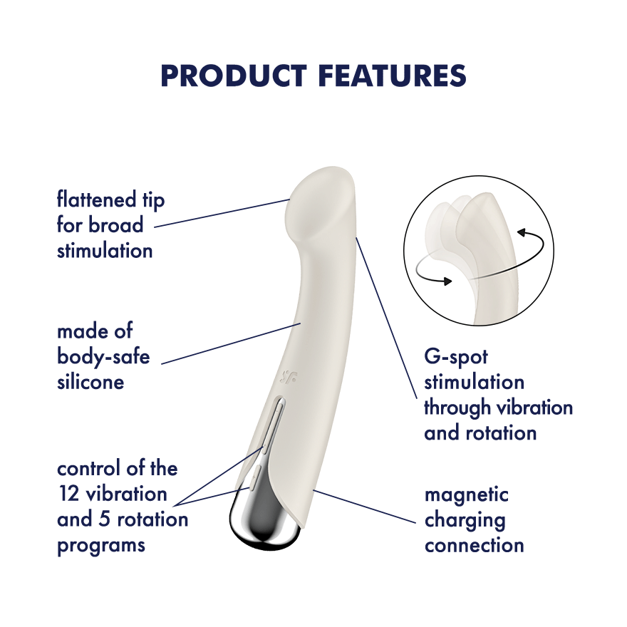 Vibromasseur rotatif G-Spot 1 de Satisfyer 