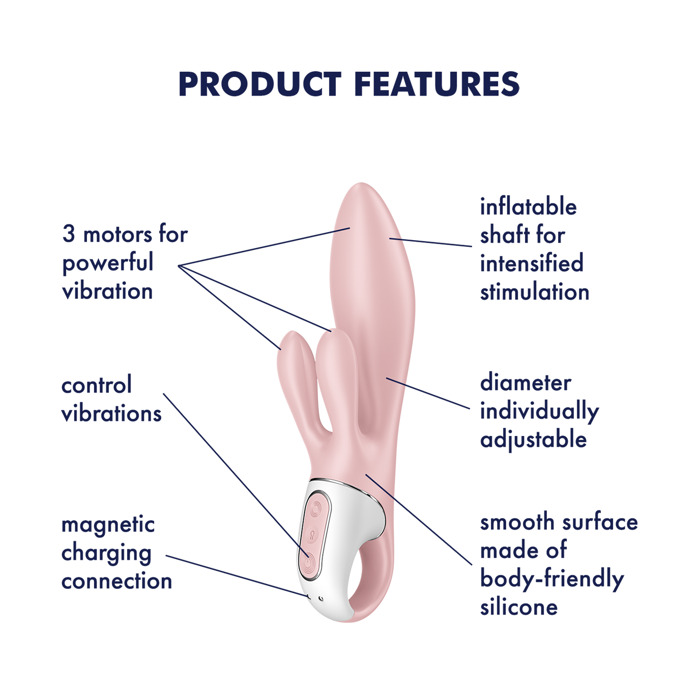 Satisfyer Air Pump Bunny 3 Vibrator