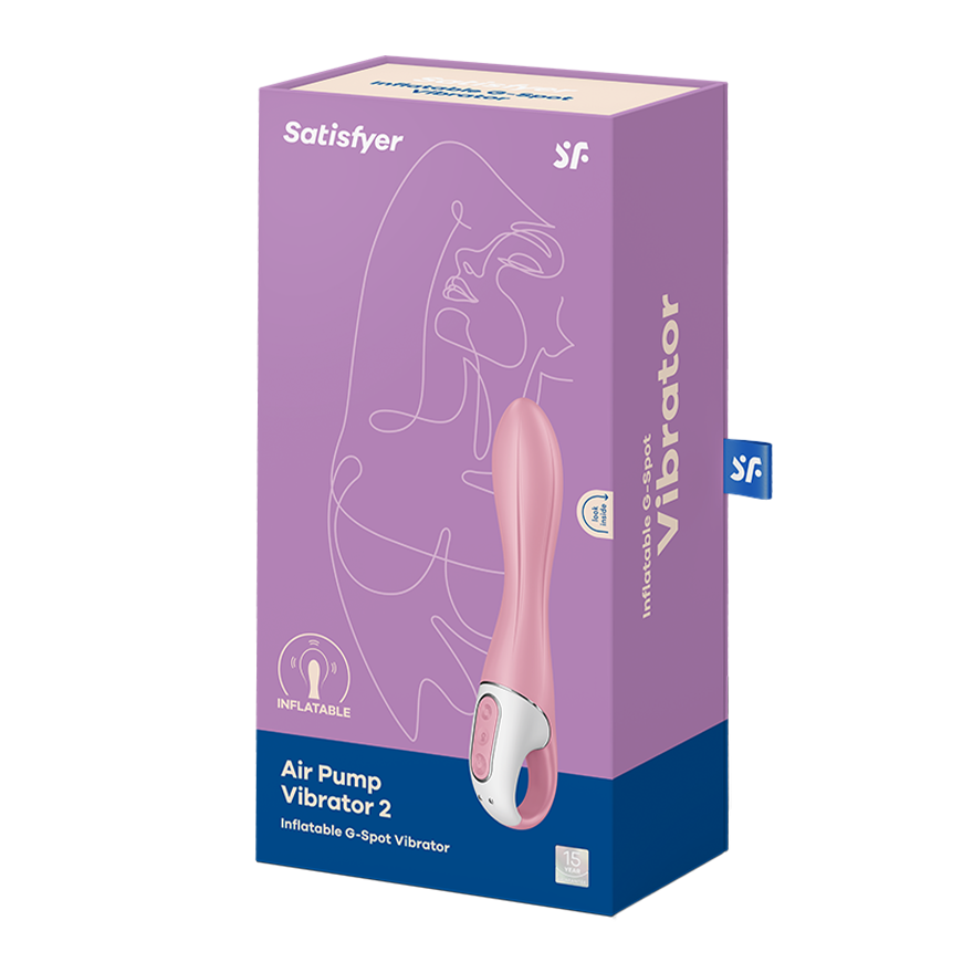 Satisfyer Air Pump Vibrator 2 - Thorn & Feather