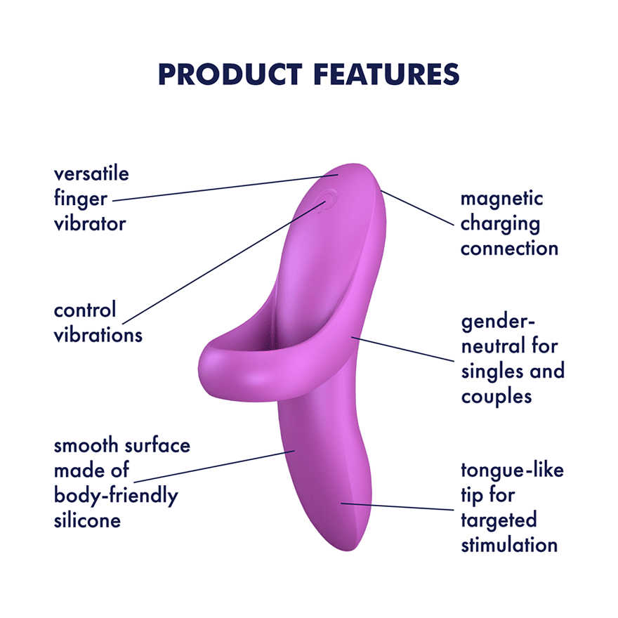 Satisfyer Bold Lover Finger Vibrator
