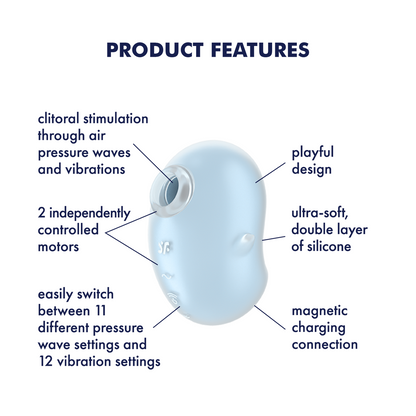 SatisfyerCutie Ghost Clitoral stimulator