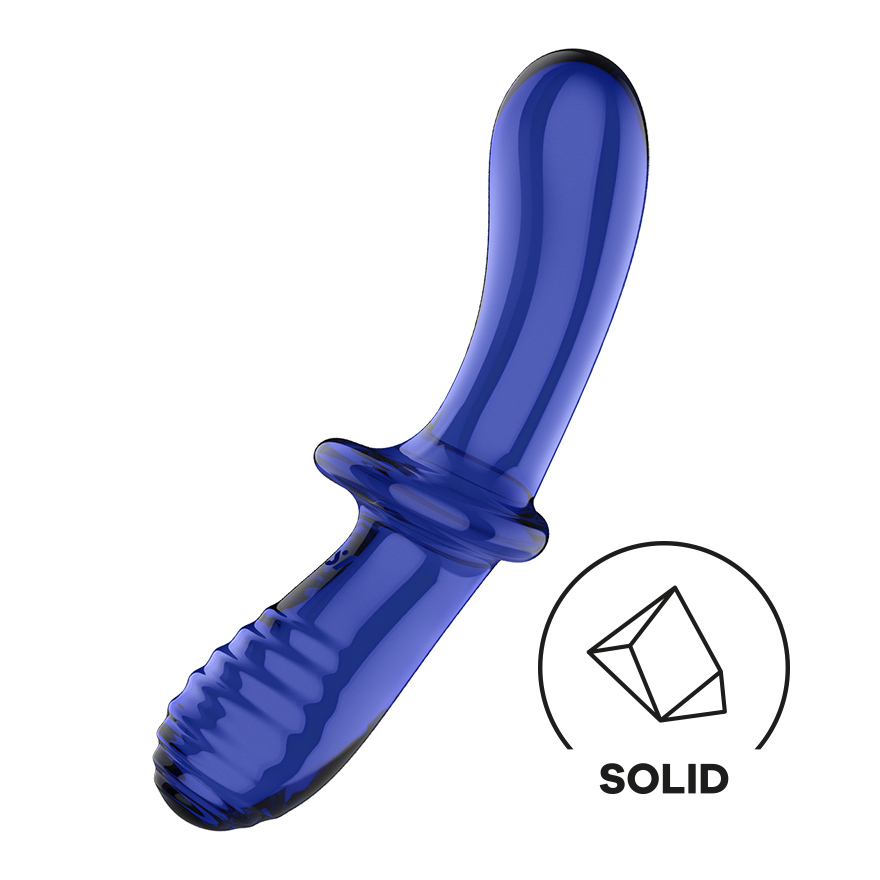 Gode ​​en verre double cristal Satisfyer